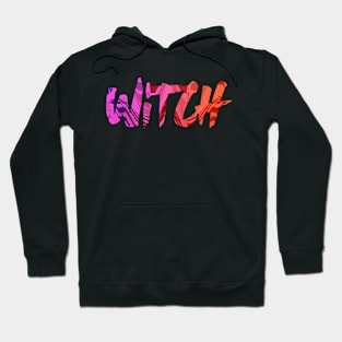 Halloween Witch Word Hoodie